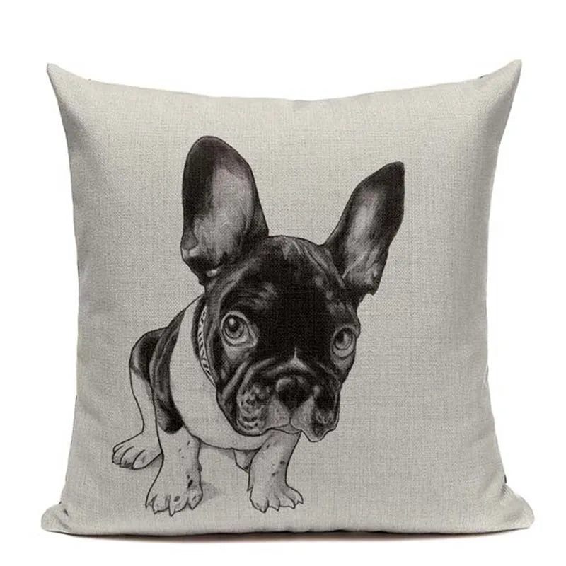 Axyaa Luxury Animal Pillow Case - 45x45cm Square Custom Cushion