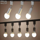 Axyaa Rotating Track Light: Modern E27 Holder Spot Ceiling Lamp