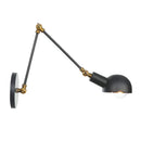 Axyaa Vintage Swing Arm Wall Lamp Adjustable Reading Light