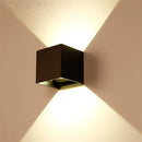 Axyaa Square LED Wall Lamp for Home Bedroom Indoor Lighting