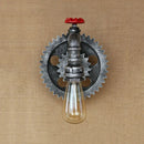 Axyaa Vintage Iron Pipe Wall Lamps Retro Loft Living Room Bedroom Lights