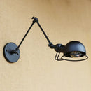 Axyaa Industrial Vintage Swing Arm Wall Sconce
