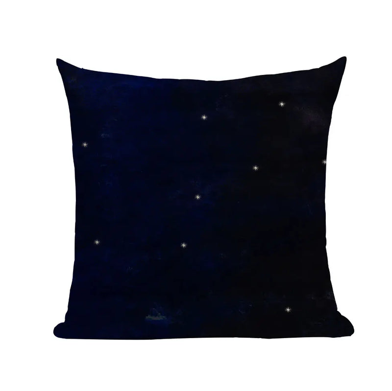 Axyaa Geometric Wave Dots Line Spring Cushion Cover - Black White - Custom Home Decor Pillow Cover