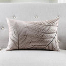 Axyaa Tropical Leaves Herbarium Fern Cushion Cover for Home Decor 45x45cm/30x50cm