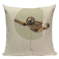 Axyaa Geometric Cushion Covers - Monkey Horse Print, Custom Home Décor, Throw Pillows