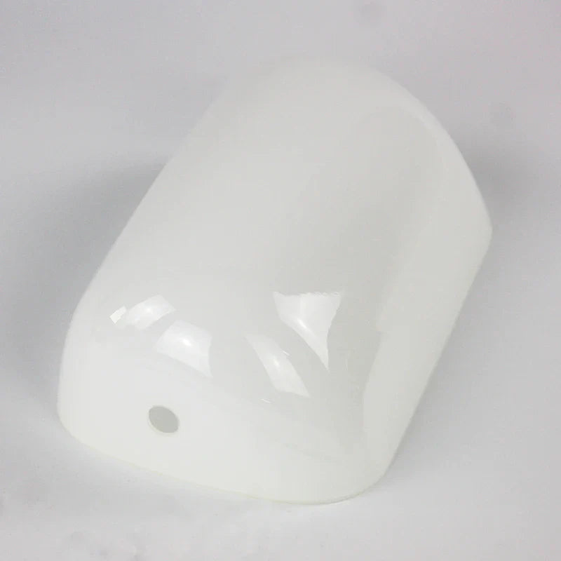 Glass Banker Lamp Cover Shade in Green/Blue/Amber/White for Table Lamps by Axyaa.