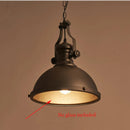 Axyaa Retro Industrial Pendant Lamp Chain Kitchen Ceiling Lights