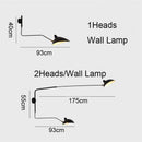 Axyaa Loft Industrial Vintage Pendant Lamp & Rotating Sconce Wall Lights