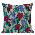 Axyaa Boho Kilim Leaf Cushion Cover - Retro Middle Eastern Style Home Decor
