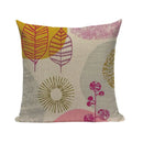 Axyaa Cartoon Plant Sofa Pillowcase - Multicolor Home Decoration
