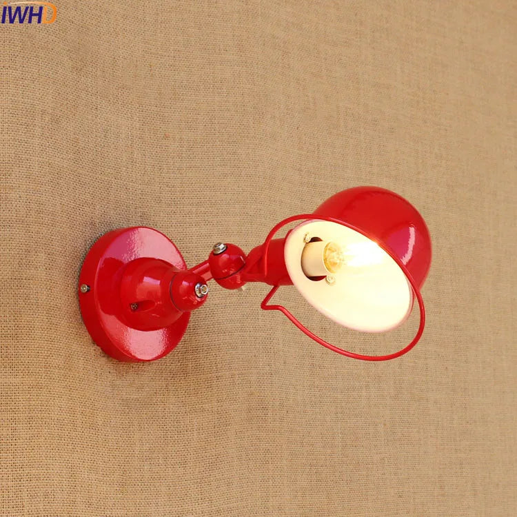 Axyaa Modern LED Wall Light with Rotating Arm for Bedroom Indoor Lighting