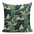 Axyaa Tropical Plant Banana Leaf Throw Pillow Cover for High Quality Home Decor
