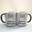 Axyaa Magic Cat Color-Changing Coffee Mug - Heat Sensitive Tea Cup