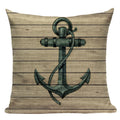 Axyaa Ocean Decor Throw Pillow Cover for Home & Office Furniture