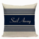 Axyaa Marine Fish Spring Pillowcase - Colorful Home Decor Pillow Case