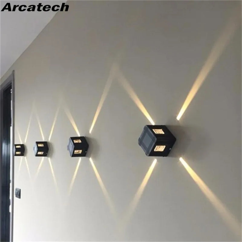 Axyaa 3W LED Wall Light Modern Aluminum Wall Lamp