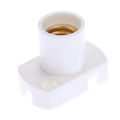 Axyaa 10PCS E12 White Base Lamp Holder High Quality Lighting Accessory