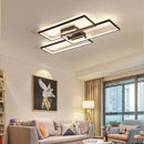 Axyaa Modern LED Ceiling Light Fixture for Living Room Bedroom, Dimmable and Sleek