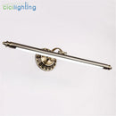 Axyaa Modern LED Bronze Bathroom Wall Sconce Vanity Lamp