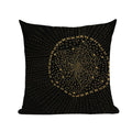 Axyaa Geometric Wave Dots Line Spring Cushion Cover - Black White - Custom Home Decor Pillow Cover