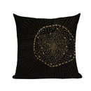 Axyaa Geometric Wave Dots Line Spring Cushion Cover - Black White - Custom Home Decor Pillow Cover