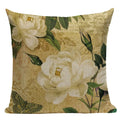 Axyaa Boho Kilim Leaf Cushion Cover - Retro Middle Eastern Style Home Decor