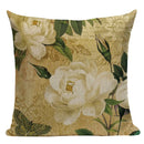 Axyaa Boho Kilim Leaf Cushion Cover - Retro Middle Eastern Style Home Decor