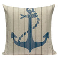 Axyaa Ocean Decor Throw Pillow Cover for Home & Office Furniture