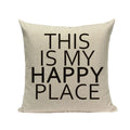 Axyaa Love Letter Cushion Cover Decorative Pillows Sofa Car Home Decor Linen Throw Pillow Case