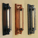 Axyaa Rustic Wall Sconce with Edison Bulb Included