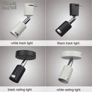 Axyaa Rotating Track Light: Modern E27 Holder Spot Ceiling Lamp