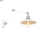 Axyaa Adjustable Swing Arm Wall Light: Retro Vintage Loft Industrial Style