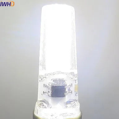 Axyaa 2W COB G4 LED Bulb 12V 120LM Mini Bi-pin Warm/White Chandeliers 10PCS