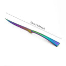 Axyaa Rainbow Stainless Steel Dinnerware Set