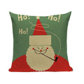 Axyaa Christmas Cushion Cover: Festive Square Pillow Case for Home Xmas Ambience