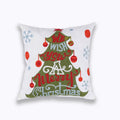 Axyaa Embroidered Christmas Pillow Cover 45x45cm