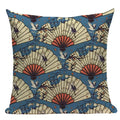 Axyaa Ukiyo Style Fuji Mountain Throw Pillow Cover