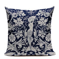 Axyaa Mermaid Pillowcase Ocean Style Cushion Cover 45x45cm Square Home Decor