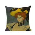 Axyaa Picasso Paintings Decorative Cushion Covers - Starry Night & Abstract Art