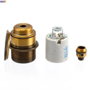 Axyaa Vintage E27 Socket Lamp Holder Aluminum Light Bulb LED Homekit