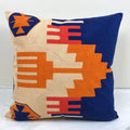 Axyaa Embroidered Kilim Style Cotton Cushion Cover 45x45cm for Sofa Bed