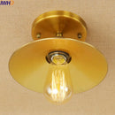 Axyaa Industrial Vintage Edison LED Ceiling Light Fixture