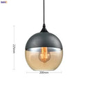 Axyaa Modern Nordic Glass Pendant Lamp for Dinning Room and Bar