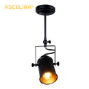 Axyaa Industrial Pendant Light: Vintage Loft Spotlights for Restaurant, Bar & Cafe