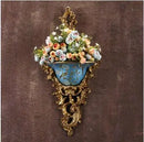 Luxury Palace Wall Hanging Resin Vase Home Decoration by Axyaa
