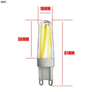 Axyaa Dimmable LED Bulb 240LM COB G9 Corn Lights Warm White White