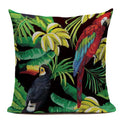 Axyaa Tropical Plant Banana Leaf Throw Pillow Cover for High Quality Home Decor