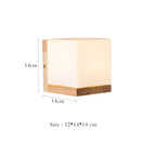 Axyaa Nordic Glass Shade Sconce Wall Light Home Bedside LED Fixture