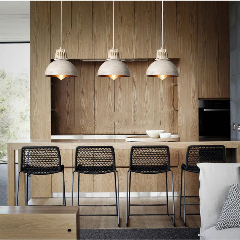 Axyaa Retro Industrial Pendant Lamp Chandelier for Dining Room, Bedroom, Cafe