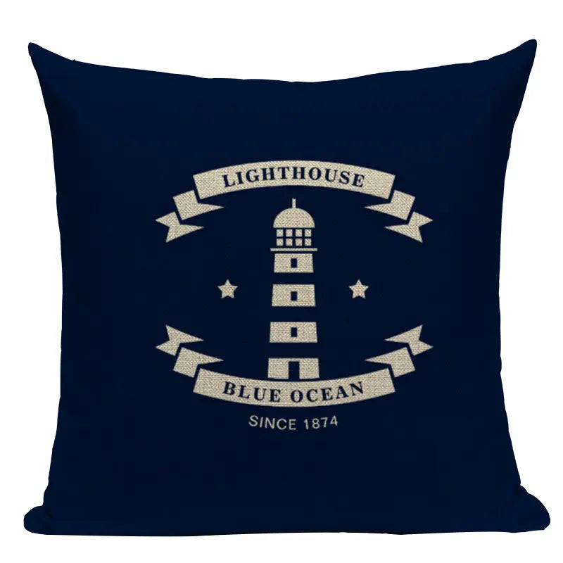 Nautical Anchor Velvet Throw Pillows for Home & Car Decor by Axyaa